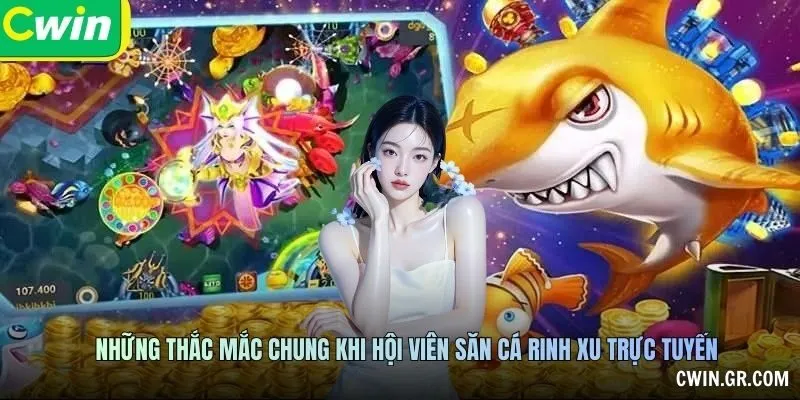Những thắc mắc chung khi hội viên săn cá rinh xu trực tuyến
